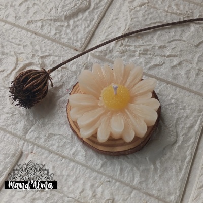 Vela flutuante natural Margarida