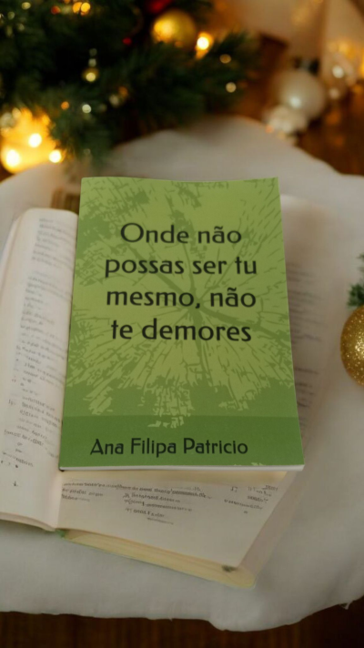 Livro onde não possas ser tu mesmo não te demores