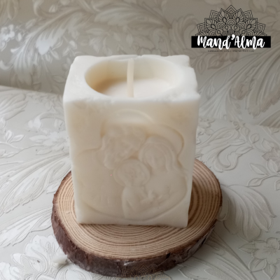 Vela soja Sagrada Família Fortaleza de Amor