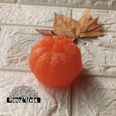 Vela em forma de Abóbora