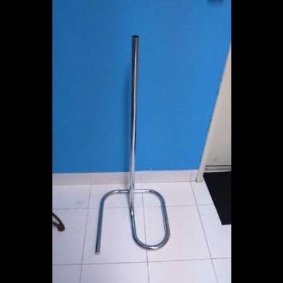 Base em aço inox para busto