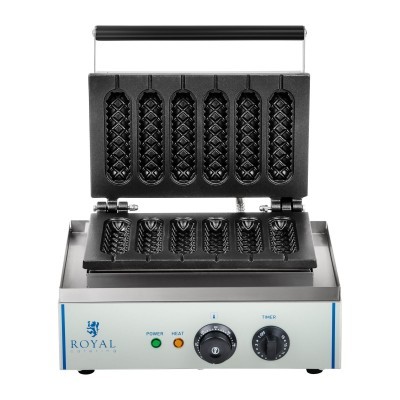 Máquina de Waffles - 1 x 1500 W - espeto - Corn Dog
