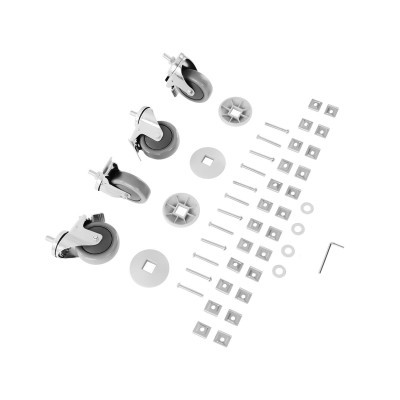 Carro transporte de tabuleiros duplo de comida 30 x GN 1/1