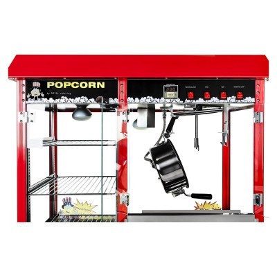 Máquina de Pipocas com expositor aquecido  - Referência: P 09