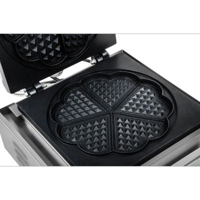 Máquina de Waffles - 1 x 1500 watts - formato coração