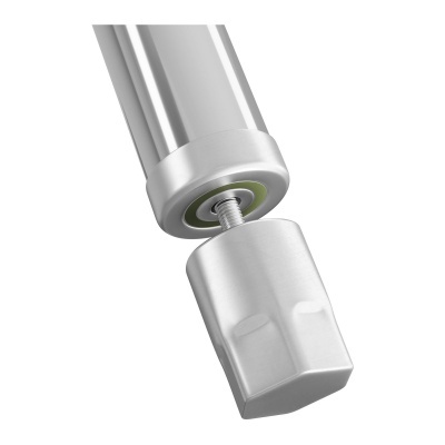 Mesa bancada de trabalho - 90 x 60 cm - 210 kg - aço inoxidável - com rebordo