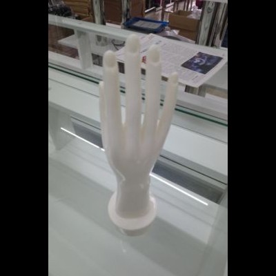 Mão de Manequim Feminino varias cores : Branco e Preto