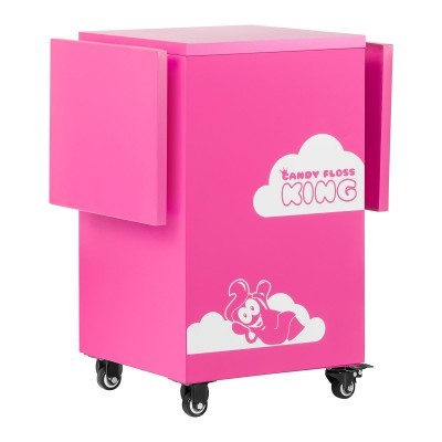 Conjunto de máquina de algodão doce, carro e cobertura - 52 cm - P 08