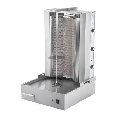 Maquina / Grelhado para kebab / Pita - 6000 W - 400 V
