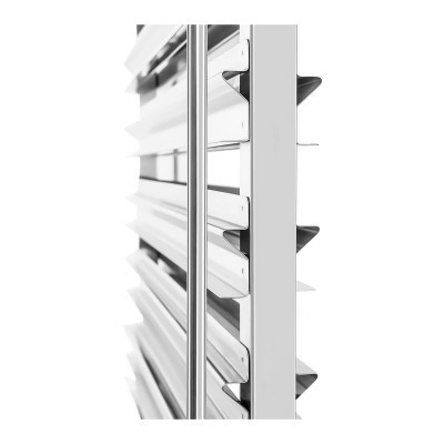 Carro transporte de tabuleiros duplo de comida 30 x GN 1/1