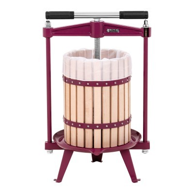 Prensa para vinho - madeira - 18 litros