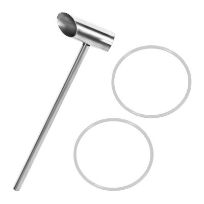 Conjunto Máquina para algodão-doce - 52 cm - turquesa + pauzinhos iluminados de LED 50 unidades - P 10