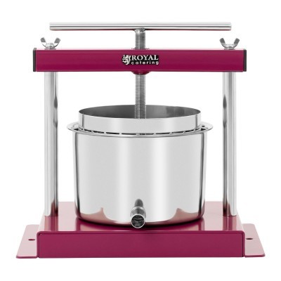 Prensa para vinho - 3 litro - aço inoxidável