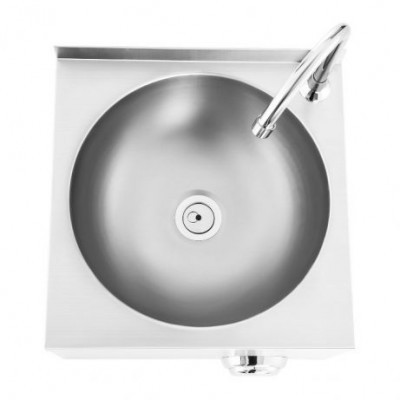 Lavatório / Lavar mãos profissional em aço inox com torneira