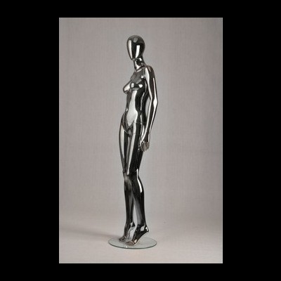 Manequim boneco Feminino Cor Prata