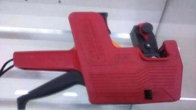 Máquina etiquetar preços 6 dígitos, com € Euro - oferta de 10 rolos