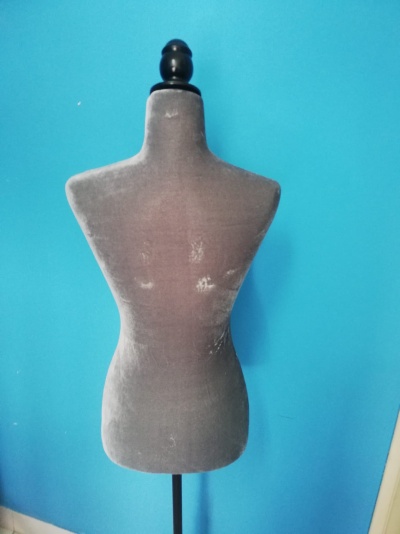 Manequim feminino completo para costura profissional cor cinza tamanho 36/38 único em Portugal