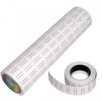 Rolos de etiquetar para máquina de preço com 10 rolos