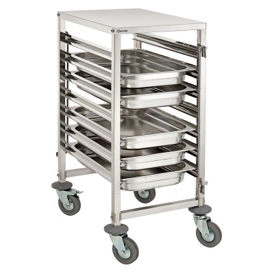 Carro transporte de tabuleiros - 7 x 1/1 GN