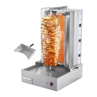 Maquina / Grelhado para kebab / Pita - 6000 W - 400 V