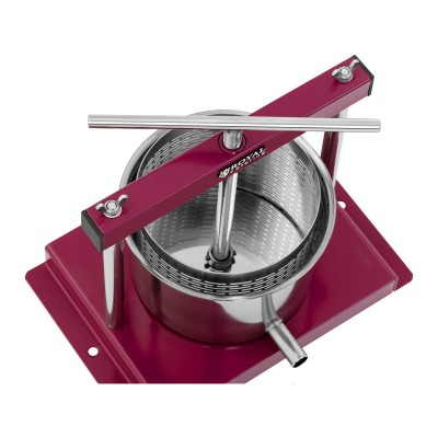 Prensa para vinho - 3 litro - aço inoxidável