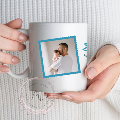 Caneca Personalizada para Pai com Foto – Presente Único e Especial