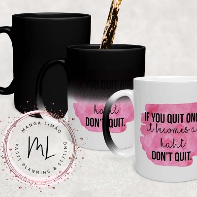 Caneca Mágica com frases