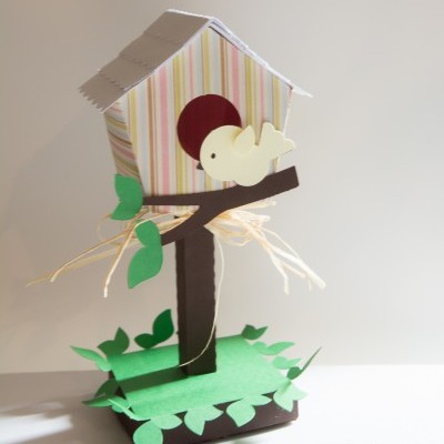 Casa de passarinho 3D
