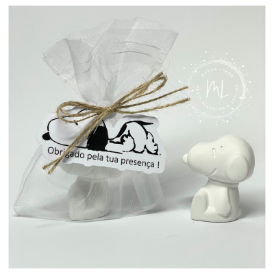Snoopy em Gesso Perfumado