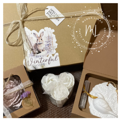 Pack Gesso Perfumado e Flores de Sabão | Lembrança Artesanal Manga Limão