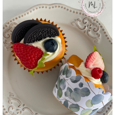 Cintas de Cupcake Euecalipto