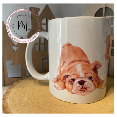 Pack Caneca Bulldog Inglês + Caixa de 4 Napolitanas