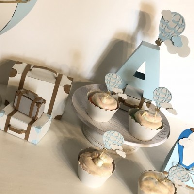 Tema Balão de Ar Quente,