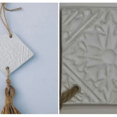 Mandala em Gesso Perfumado