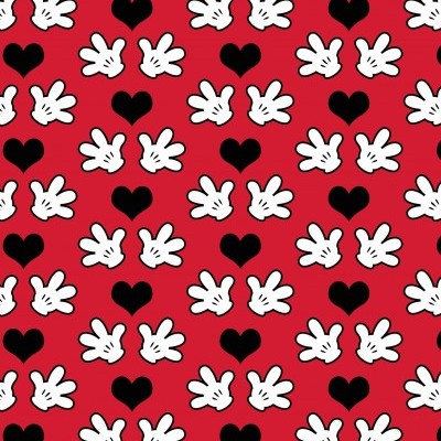 Grinalda de Bandeirolas Mickey e Minnie