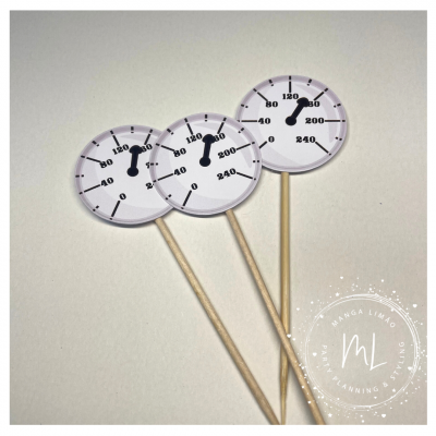 Kit Topos de Bolo Carro corrida