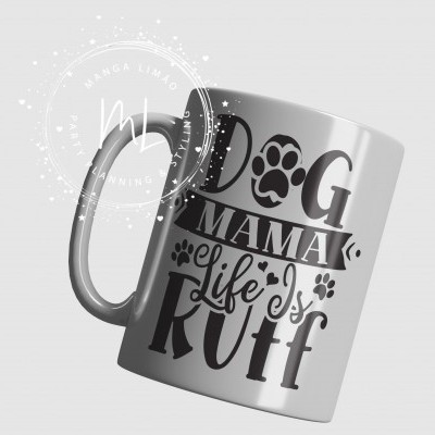 Caneca com Frase sobre Cães e seus donos