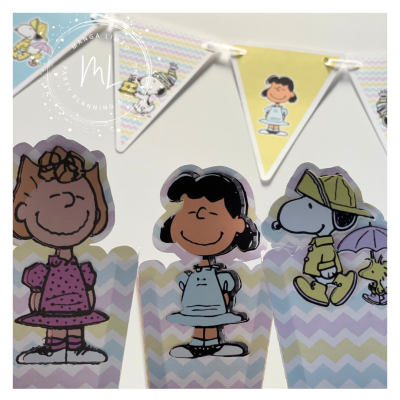 Copo Pipocas Snoopy 8 unidades