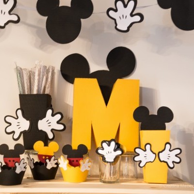 Kit Decoração de Festa - Tema Mickey