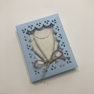 Balão de Ar quente em gesso perfumado com caixa de papel