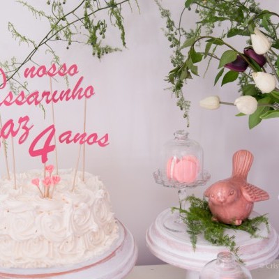 Festa de Aniversário Tema Passarinho