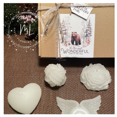 Pack 4 velas em caixa oferta