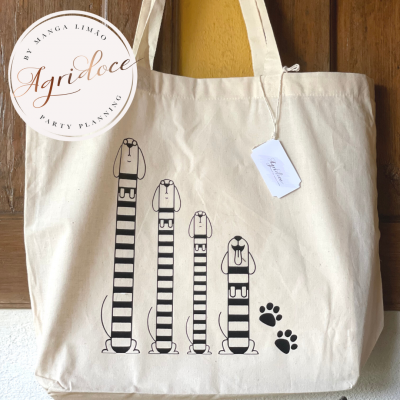 Saco de pano Cães