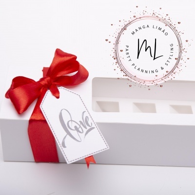 Caixa para 6 Macarons