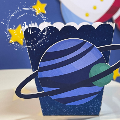 Copos de Pipoca “Missão Galáctica” – Kit com 6 Unidades