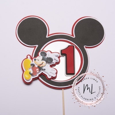 Topo de bolo Mickey