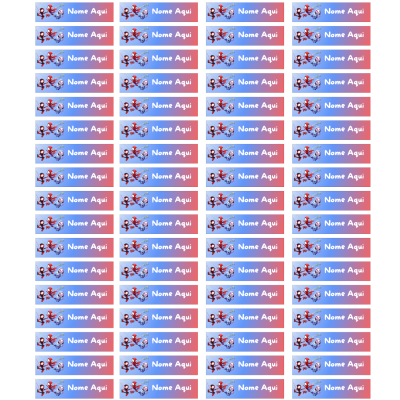 Etiquetas Escolares Spidey Personalizadas