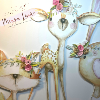 Painel de Festa efeito dimensional