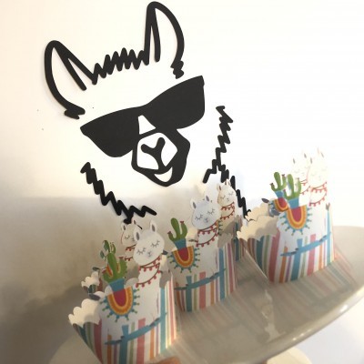 Cintas para cupcakes Lhama ( Lama )