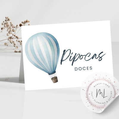 Marcadores de Mesa para Catering ? Formato Digital